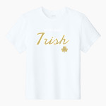 Notre Dame Irish Sport-Tek Youth Club Short Sleeve Crew Front Thumbnail