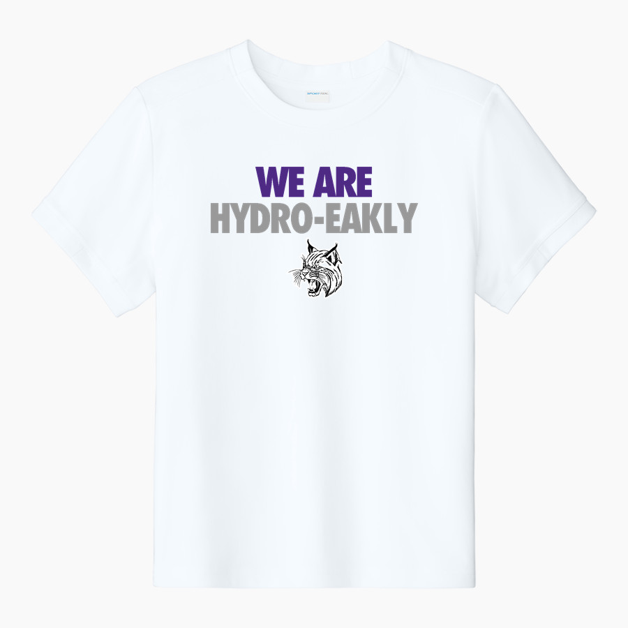 HYDRO-EAKLY HIGH SCHOOL BOBCATS Sport-Tek Youth Club Short Sleeve Crew