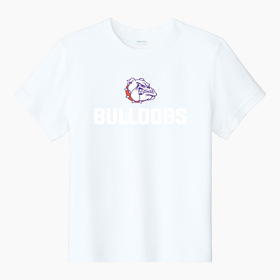 BEMENT MIDDLE SCHOOL BULLDOGS Sport-Tek Youth Club Short Sleeve Crew