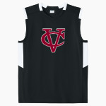 Vassar Brewers <span class="pdp-name-mascot">Vassar College Brewers</span> Sport-Tek Youth Club Sleeveless V-Neck Front Thumbnail