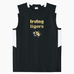 IRVING HIGH SCHOOL TIGERS <span class="pdp-name-mascot">IRVING TIGERS</span> Sport-Tek Youth Club Sleeveless V-Neck Front Thumbnail