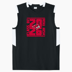 Benedictine University Mesa Redhawks <span class="pdp-name-mascot">Benedictine University Redhawks</span> Sport-Tek Youth Club Sleeveless V-Neck Front Thumbnail