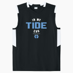 GIG HARBOR HIGH SCHOOL TIDES <span class="pdp-name-mascot">GIG HARBOR TIDES</span> Sport-Tek Youth Club Sleeveless V-Neck Front Thumbnail