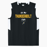 LITTLESTOWN HIGH SCHOOL THUNDERBOLTS <span class="pdp-name-mascot">LITTLESTOWN THUNDERBOLTS</span> Sport-Tek Youth Club Sleeveless V-Neck Front Thumbnail