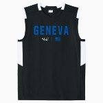Geneva Valkyrie Sport-Tek Youth Club Sleeveless V-Neck Front Thumbnail