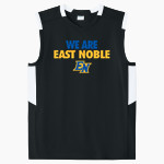 EAST NOBLE HIGH SCHOOL KNIGHTS <span class="pdp-name-mascot">EAST NOBLE KNIGHTS</span> Sport-Tek Youth Club Sleeveless V-Neck Front Thumbnail