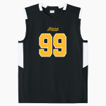 North Phoenix Gladiators Sport-Tek Youth Club Sleeveless V-Neck Front Thumbnail