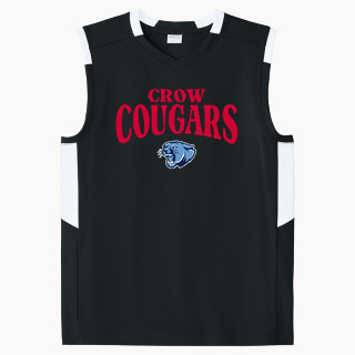 Sport-Tek Youth Club Sleeveless V-Neck