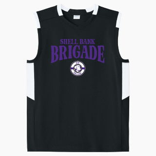 Sport-Tek Youth Club Sleeveless V-Neck