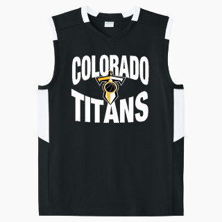 Sport-Tek Youth Club Sleeveless V-Neck