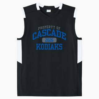 Sport-Tek Youth Club Sleeveless V-Neck