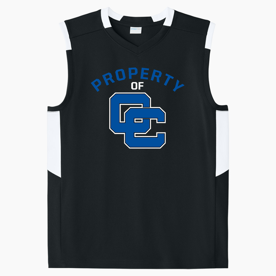 CHINO HIGH SCHOOL COWBOYS <span class="pdp-name-mascot">CHINO COWBOYS</span> Sport-Tek Youth Club Sleeveless V-Neck