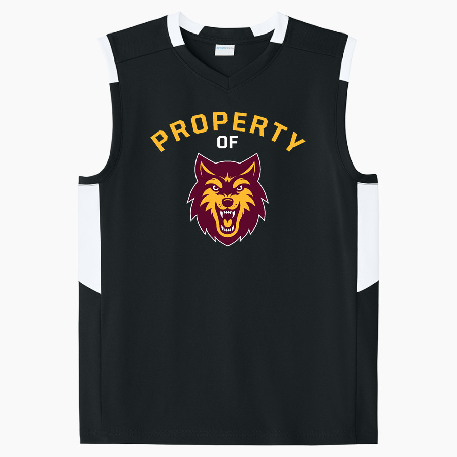 Colonie Sideline Store Sport-Tek Youth Club Sleeveless V-Neck