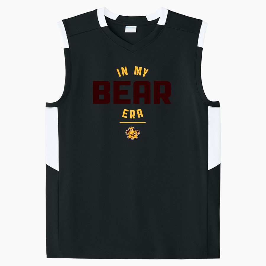 MISSION HIGH SCHOOL BEARS Sport-Tek Youth Club Sleeveless V-Neck
