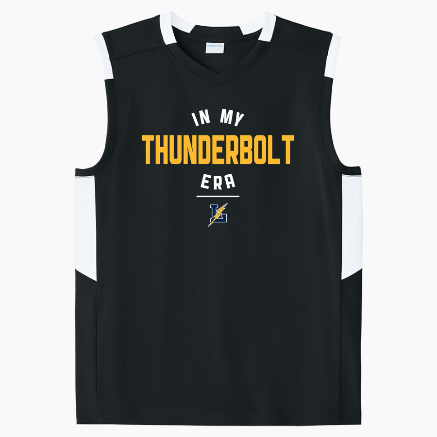 LITTLESTOWN HIGH SCHOOL THUNDERBOLTS <span class="pdp-name-mascot">LITTLESTOWN THUNDERBOLTS</span> Sport-Tek Youth Club Sleeveless V-Neck