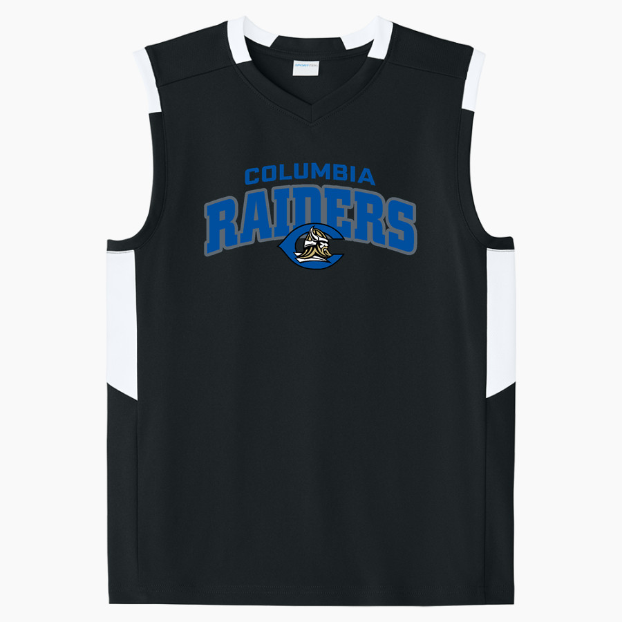 Columbia Raiders <span class="pdp-name-mascot">Columbia Raiders</span> Sport-Tek Youth Club Sleeveless V-Neck