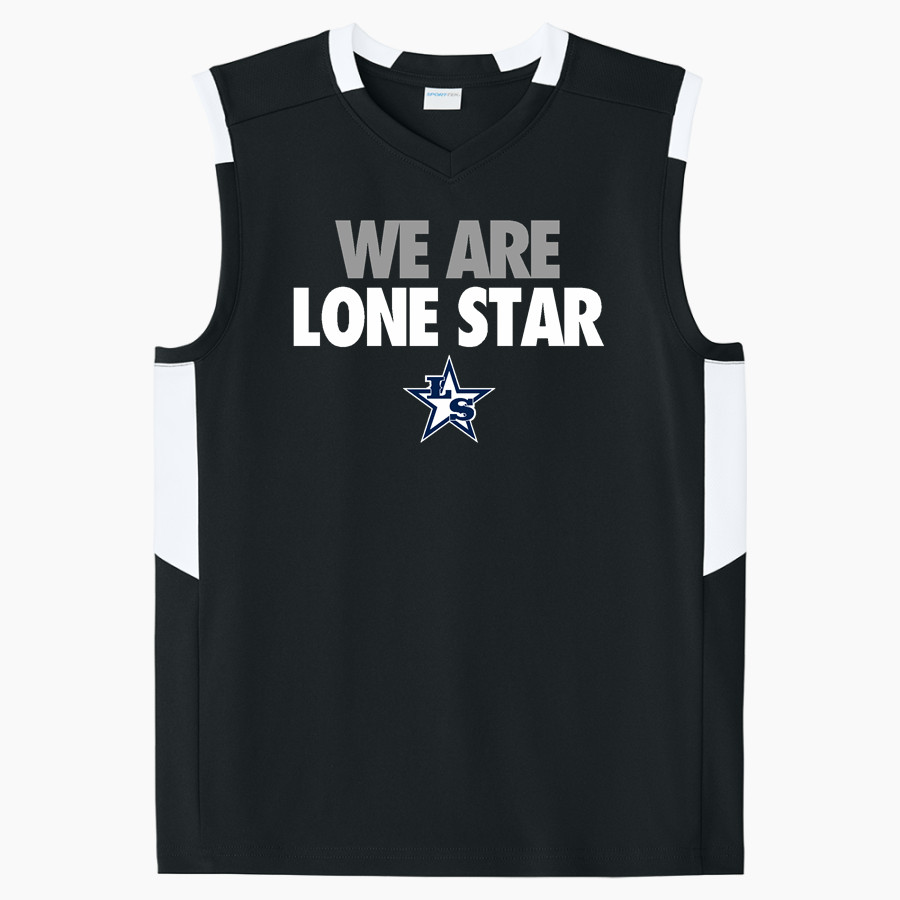 LONE STAR HIGH SCHOOL RANGERS <span class="pdp-name-mascot">LONE STAR RANGERS</span> Sport-Tek Youth Club Sleeveless V-Neck