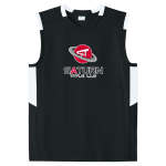 Saturn Title LLC Saturn Title <span class="pdp-name-mascot">Saturn Title LLC</span> Sport-Tek Youth Club Sleeveless V-Neck Front Thumbnail