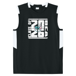 Bloomington Career Academy <span class="pdp-name-mascot">Bloomington Career Academy</span> Sport-Tek Youth Club Sleeveless V-Neck Front Thumbnail