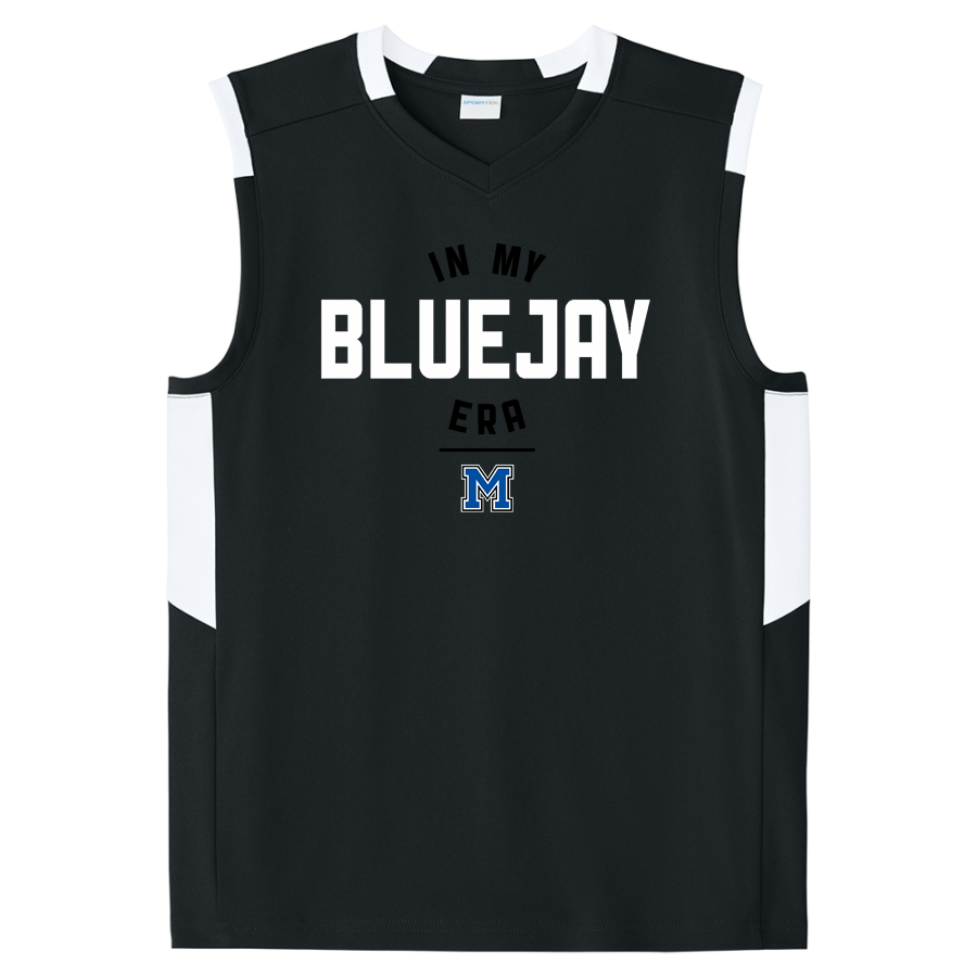 MANCOS HIGH SCHOOL BLUEJAYS <span class="pdp-name-mascot">MANCOS BLUEJAYS</span> Sport-Tek Youth Club Sleeveless V-Neck