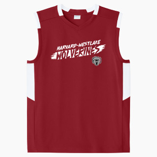 Sport-Tek Youth Club Sleeveless V-Neck