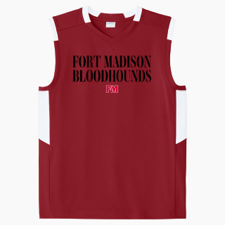 Sport-Tek Youth Club Sleeveless V-Neck