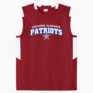 Sport-Tek Youth Club Sleeveless V-Neck