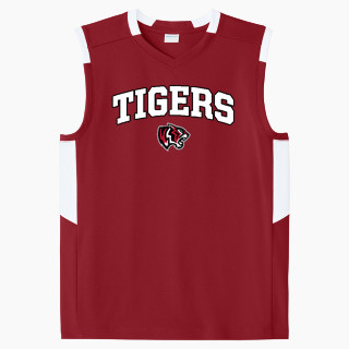 Sport-Tek Youth Club Sleeveless V-Neck