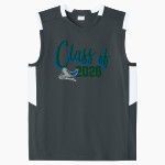 Seacrest Stingrays <span class="pdp-name-mascot">Seacrest Stingrays</span> Sport-Tek Youth Club Sleeveless V-Neck Front Thumbnail