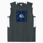 Calvary Lions <span class="pdp-name-mascot">Calvary Lions</span> Sport-Tek Youth Club Sleeveless V-Neck Front Thumbnail