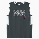Springfield International Charter School Sport-Tek Youth Club Sleeveless V-Neck Front Thumbnail