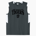 Fort Hays State University Tigers Sport-Tek Youth Club Sleeveless V-Neck Front Thumbnail
