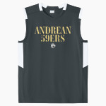 Andrean 59ers Sport-Tek Youth Club Sleeveless V-Neck Front Thumbnail