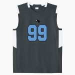 James Clemens Jets <span class="pdp-name-mascot">James Clemens Jets</span> Sport-Tek Youth Club Sleeveless V-Neck Front Thumbnail