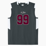 Nova Knights Sport-Tek Youth Club Sleeveless V-Neck Front Thumbnail