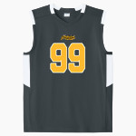 North Phoenix Gladiators Sport-Tek Youth Club Sleeveless V-Neck Front Thumbnail