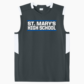 Sport-Tek Youth Club Sleeveless V-Neck