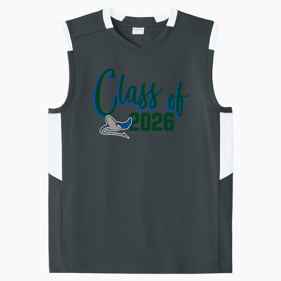 Seacrest Stingrays <span class="pdp-name-mascot">Seacrest Stingrays</span> Sport-Tek Youth Club Sleeveless V-Neck