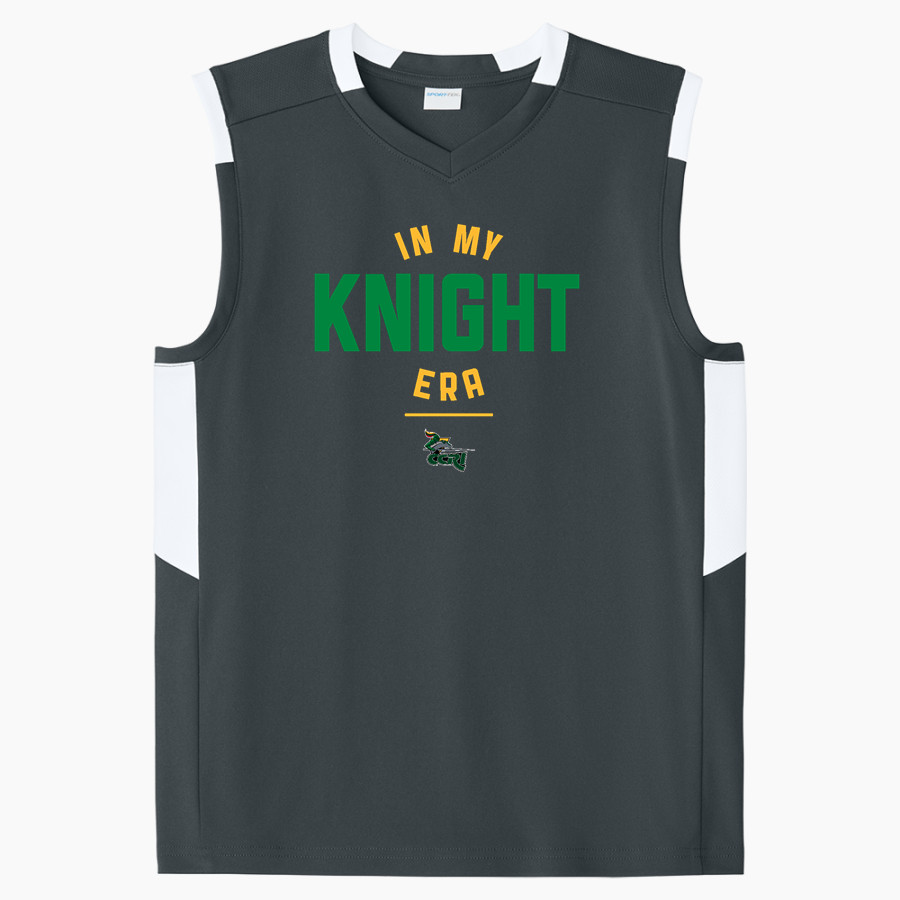 Community College of Rhode Island Knights <span class="pdp-name-mascot">COMMUNITY COLLEGE OF RHODE ISLAND Knights</span> Sport-Tek Youth Club Sleeveless V-Neck