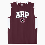 ARP HIGH SCHOOL TIGERS Sport-Tek Youth Club Sleeveless V-Neck Front Thumbnail