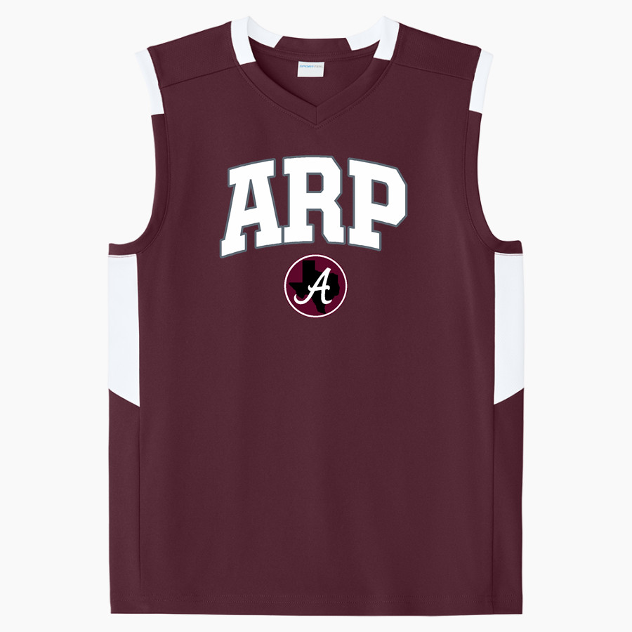 ARP HIGH SCHOOL TIGERS Sport-Tek Youth Club Sleeveless V-Neck