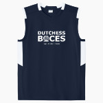 Dutchess BOCES <span class="pdp-name-mascot">Dutchess County BOCES</span> Sport-Tek Youth Club Sleeveless V-Neck Front Thumbnail