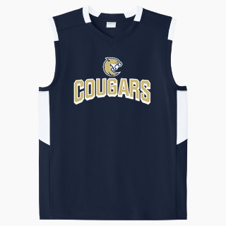 Sport-Tek Youth Club Sleeveless V-Neck