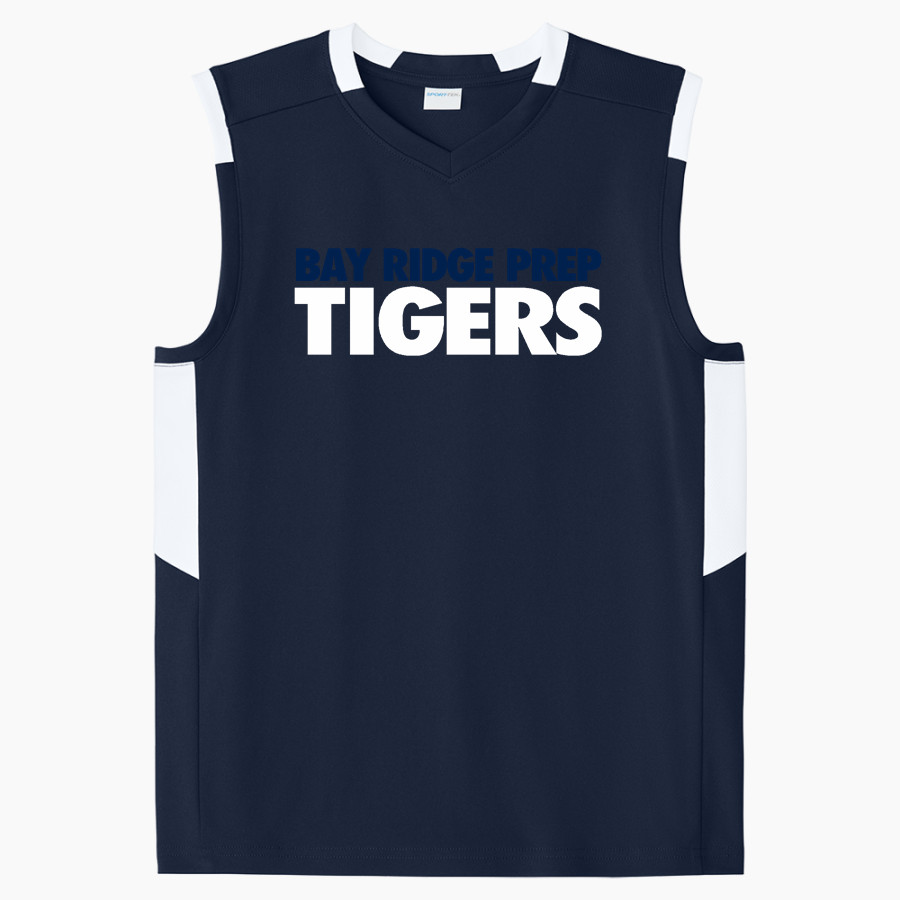 Bay Ridge Prep Tigers <span class="pdp-name-mascot">Bay Ridge Prep Tigers</span> Sport-Tek Youth Club Sleeveless V-Neck