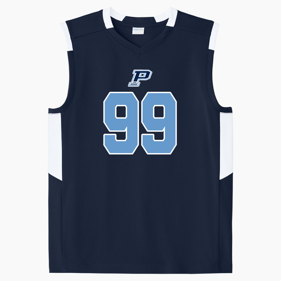 PUEBLO HIGH SCHOOL WARRIORS Sport-Tek Youth Club Sleeveless V-Neck
