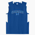 CENTENNIAL HIGH SCHOOL SPARTANS <span class="pdp-name-mascot">CENTENNIAL SPARTANS</span> Sport-Tek Youth Club Sleeveless V-Neck Front Thumbnail