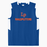 Lincoln Park Railsplitters <span class="pdp-name-mascot">Lincoln Park Railsplitters</span> Sport-Tek Youth Club Sleeveless V-Neck Front Thumbnail