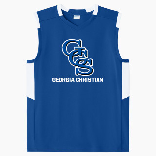 Sport-Tek Youth Club Sleeveless V-Neck