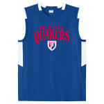 Plainfield Quakers <span class="pdp-name-mascot">Plainfield Quakers</span> Sport-Tek Youth Club Sleeveless V-Neck Front Thumbnail