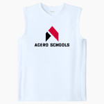 Acero Schools Chicago Sport-Tek Youth Club Sleeveless V-Neck Front Thumbnail